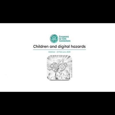 Children and digital hazards - ESC Webinar